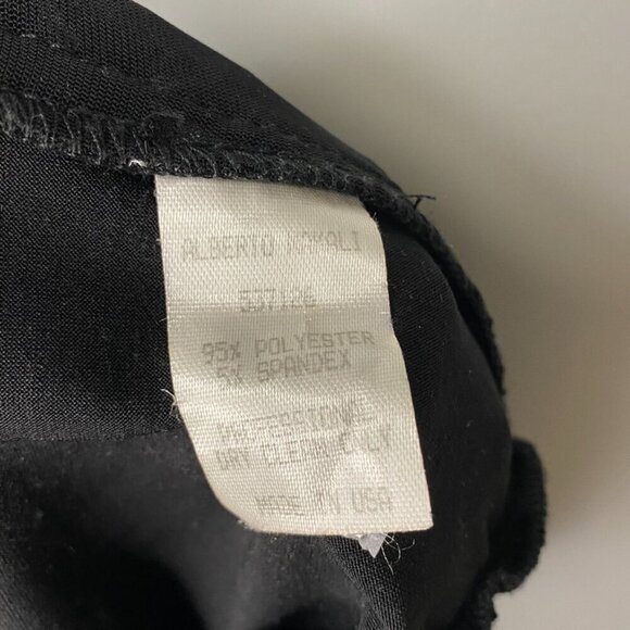 VTG Alberto Makali Artsy Leopard Rainbow Zip Lightweight Jacket Womens Sz M - Picture 7 of 7